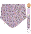 BIBS X Liberty Cadeauset - Babyslabbetje/Speenketting - Bloemen  - BIBS - OneSize - Kwijlsjaaltjes
