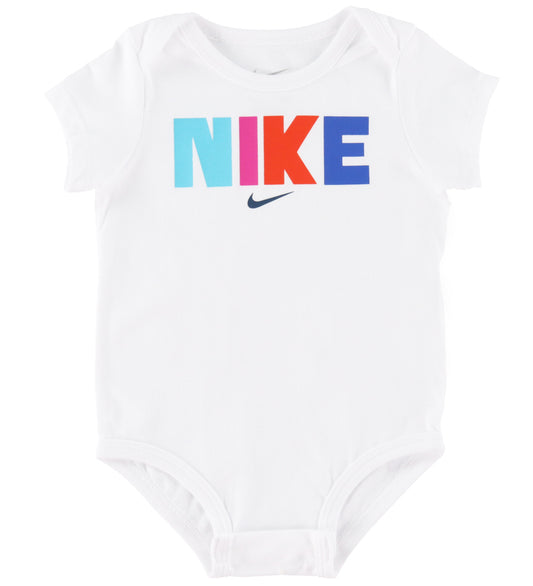 Nike Body Set - Leggings/Romper s/s - Obsidiaan - Nike - 3 mnd - Rompers Korte Mouw