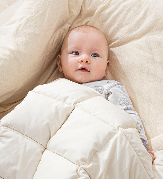 Nsleep Dekbed - Baby - 70x100 cm - Kapok - Wit - Nsleep - OneSize - Dekbedden