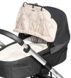 Dooky Zonnenscherm - Universeel - UV50+ - Romantische Bladeren B - Dooky - OneSize - Zonnenscherm voor kinderwagens