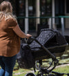 Dooky Zonnenscherm - Universeel - UV50+ - Romantische Bladeren B - Dooky - OneSize - Zonnenscherm voor kinderwagens