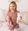 Teddykompaniet Knuffel - Eenhoorn - 25 cm - Wit - Teddykompaniet - OneSize - Knuffels