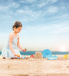 Compact Toys Strandset - Bioplastic - 7 Onderdelen - Groen - Compact toys - OneSize - Zandspeelgoed