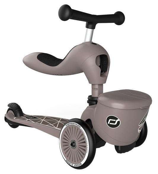 Scoot and Ride Highwaykick 1 Lifestyle - Brown regels - Scoot and Ride - OneSize - Steps