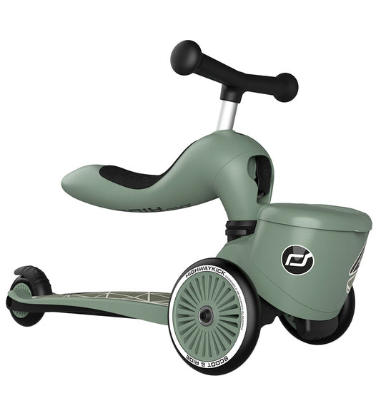 Scoot and Ride Highwaykick 1 Lifestyle - Green Lijnen - Scoot and Ride - OneSize - Steps