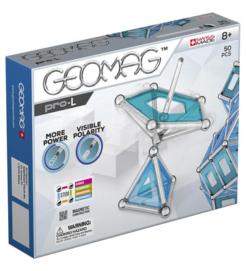 Geomag Magneetset - Pro-L Panelen - 50 Onderdelen - Geomag - OneSize - Magnetisch speelgoed