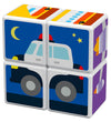 Geomag Magneetset - Magicube bedrukt Transport - 4 Onderdelen - Geomag - OneSize - Magnetisch speelgoed