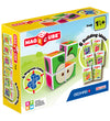 Geomag Magneetset - Magicube bedrukt Fruits - 4 Onderdelen - Geomag - OneSize - Magnetisch speelgoed