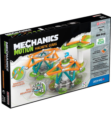 Geomag Magneetset - Mechanica Gerecycleerde magnetische tandwiel - Geomag - OneSize - Magnetisch speelgoed
