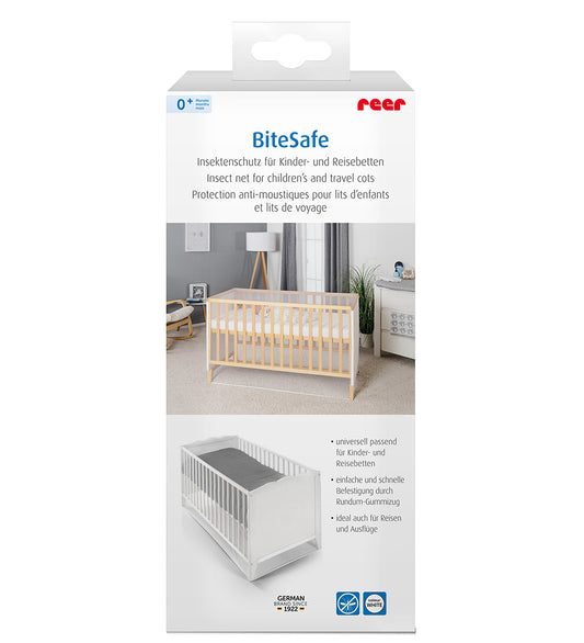 Reer Insectennet - Wieg/Reisbed/Kinderwagen - Wit - Reer - OneSize - Insectennetten