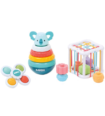 Ludi Activiteitenspeelgoed - Vormensorteerbox m. Accessoires - Ludi - OneSize - Activiteitenspeelgoed