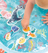 Ludi Speelmat - Water - 94x63 cm - Turkoois - Ludi - OneSize - Speelkleden