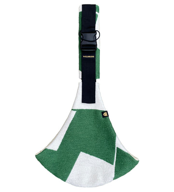 Wildride Voetenzak - Green Grafisch - Groen/Wit - Wildride - OneSize - Draagzakken