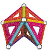 Geomag Magneetset - Glitter Panelen Gerecycled - 35 Onderdelen - Geomag - OneSize - Magnetisch speelgoed