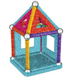 Geomag Magneetset - Glitter Panelen Gerecycled - 35 Onderdelen - Geomag - OneSize - Magnetisch speelgoed