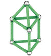 Geomag Magneetset - Glow Gerecycled - 25 Onderdelen - Geomag - OneSize - Magnetisch speelgoed