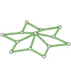 Geomag Magneetset - Glow Gerecycled - 42 Onderdelen - Geomag - OneSize - Magnetisch speelgoed