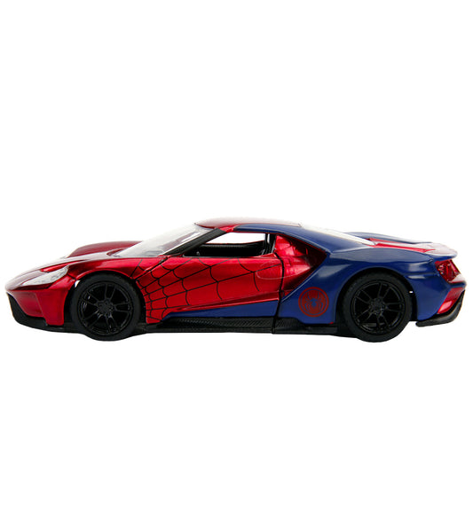 Jada Auto - Marvel Spider-Man - 2017 Ford GT - Jada - OneSize - Auto´s