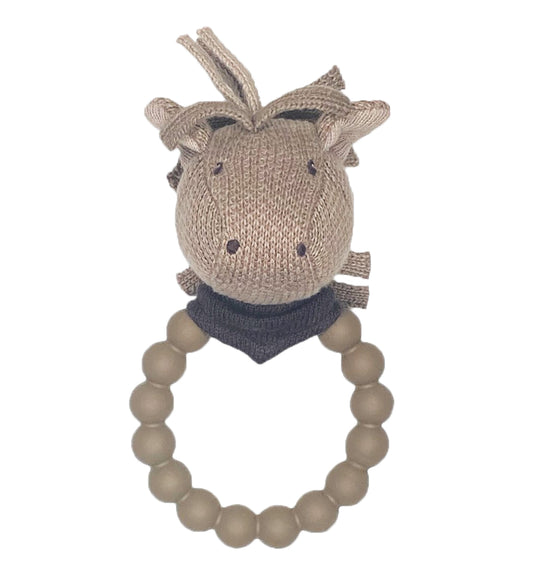 Smallstuff Bijtratel - Paard - Bruin - Smallstuff - OneSize - Bijtringen