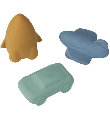 Liewood Badspeelgoed - Jacob - 3-pack - Blue Multi Mix - Liewood - OneSize - Badspeelgoed