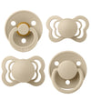 BIBS Probeer het Fopspenen - 4-pack - Maat 1 - Natuurlijk Rubber - BIBS - OneSize - Fopspenen