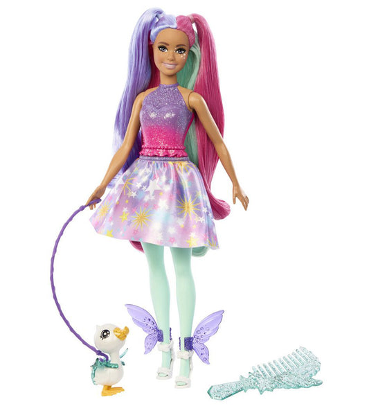 Barbie Poppenset - 28 cm - Touch of Magic - Rocki Doll - Barbie - OneSize - Poppen