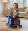 MODU Explorer Set - 20 Onderdelen - 55x40x20 cm - Deep Blue/Sky  - MODU - OneSize - Motoriek speelgoed