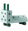 MODU Loopwagen - Tiny Ride - 10 Onderdelen - 40x20x36 cm - Ocean - MODU - OneSize - Loopwagens
