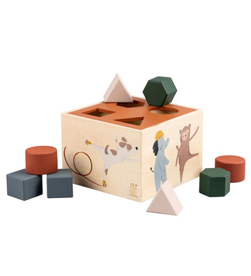 Sebra Vormenstoof - Hout - Tenen/Bouwers - Sebra - OneSize - Vormenstoven