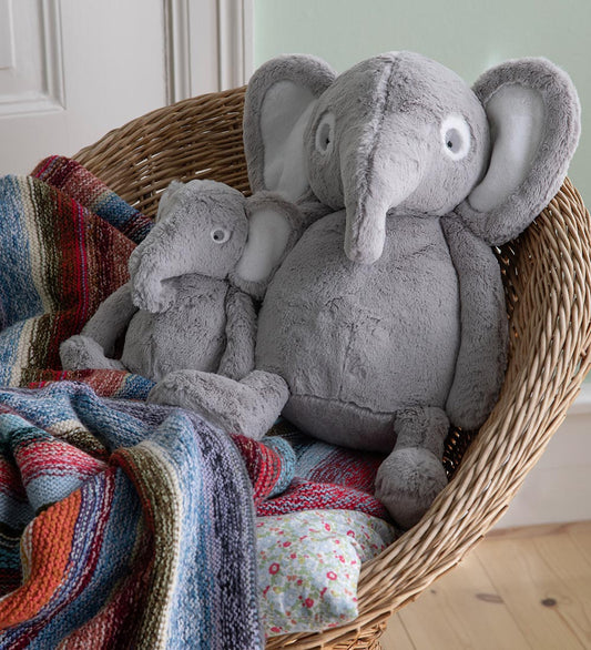 Sebra Knuffel - 38 cm - De olifant Finley - Sebra - OneSize - Knuffels