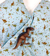 Nørgaard Madsens Beddengoed - Baby - Turkoois m. Dino - Nørgaard Madsens - Baby - Beddengoed - Baby