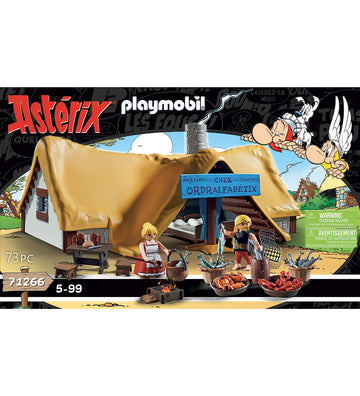 Playmobil Asterix - Hørmetix' hut - 71266 - 73 Onderdelen - Playmobil - OneSize - Blokken