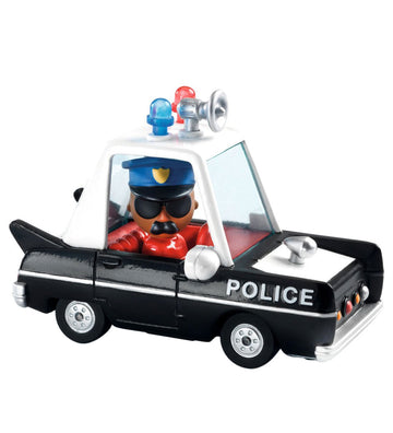 Djeco Auto - Crazy Motors - Schiet op Police - Djeco - OneSize - Auto´s