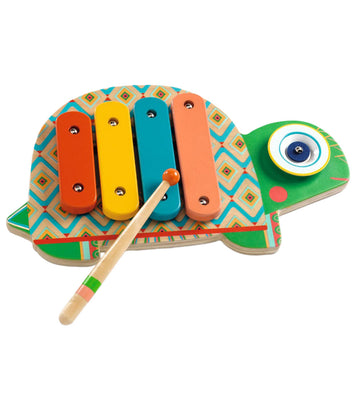 Djeco Xylofoon - Animambo - Schildpad - Djeco - OneSize - Muziekinstrumenten
