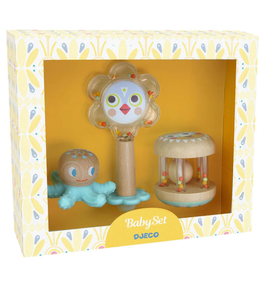 Djeco Rammelaarset - Babykit - Hout - Djeco - OneSize - Ramelaren