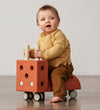 MODU Loopwagen - Tiny Ride - 10 Onderdelen - Burnt Orange/Dusty  - MODU - OneSize - Loopwagens