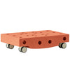 MODU Skateboard - 5 Onderdelen - 50x30x12 cm - Burnt Orange/Dust - MODU - OneSize - Motoriek speelgoed