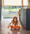 MODU Skateboard - 5 Onderdelen - 50x30x12 cm - Burnt Orange/Dust - MODU - OneSize - Motoriek speelgoed