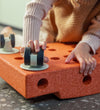 MODU Skateboard - 5 Onderdelen - 50x30x12 cm - Burnt Orange/Dust - MODU - OneSize - Motoriek speelgoed