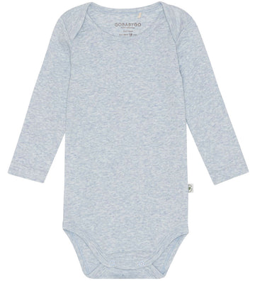 GoBabyGo Romper l/s - Hazel - Sea - GoBabyGo - 1½ jaar (86) - Rompers Lange Mouw