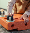 MODU Blok Basis - 50x30x10 cm - Burnt Orange - MODU - OneSize - Motoriek speelgoed