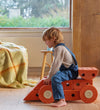 MODU Blok Basis - 50x30x10 cm - Burnt Orange - MODU - OneSize - Motoriek speelgoed