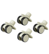 MODU 4x Swirly Wheels - 4-pack - Dusty Green - MODU - OneSize - Motoriek speelgoed