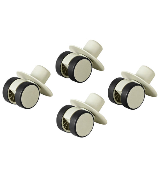 MODU 4x Swirly Wheels - 4-pack - Dusty Green - MODU - OneSize - Motoriek speelgoed