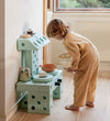 MODU Blok Vierkant - 20x20x10 cm - Ocean Mint - MODU - OneSize - Motoriek speelgoed
