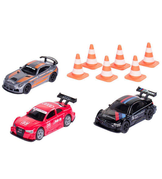 Siku Cadeauset - 9 Onderdelen - 8 cm - Raceauto's - Siku - OneSize - Auto´s