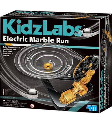 4M - KidzLabs - Elektrische ballenbaan - 4M - OneSize - Knikkerbanen