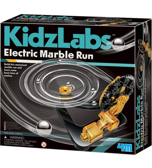 4M - KidzLabs - Elektrische ballenbaan - 4M - OneSize - Knikkerbanen