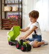 Dickie Toys Trekker - CLAAS Trekker m. Aanhangwagen - Licht/Gelu - Dickie Toys - OneSize - Tractors