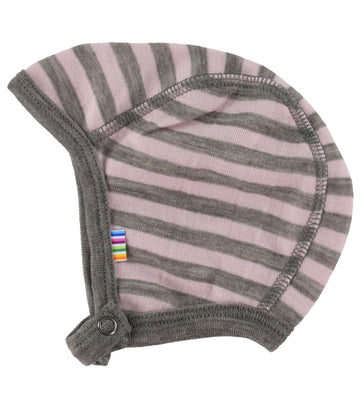 Joha Babymuts - Wol - Roze/Grijs - Joha - 45 cm - Babymutsen